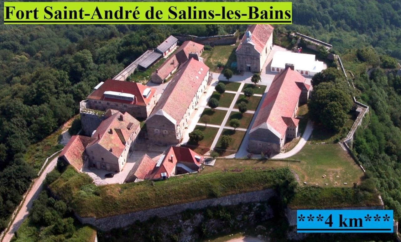 Appartement Cosy Pink Salins Les Bains Eksteriør billede