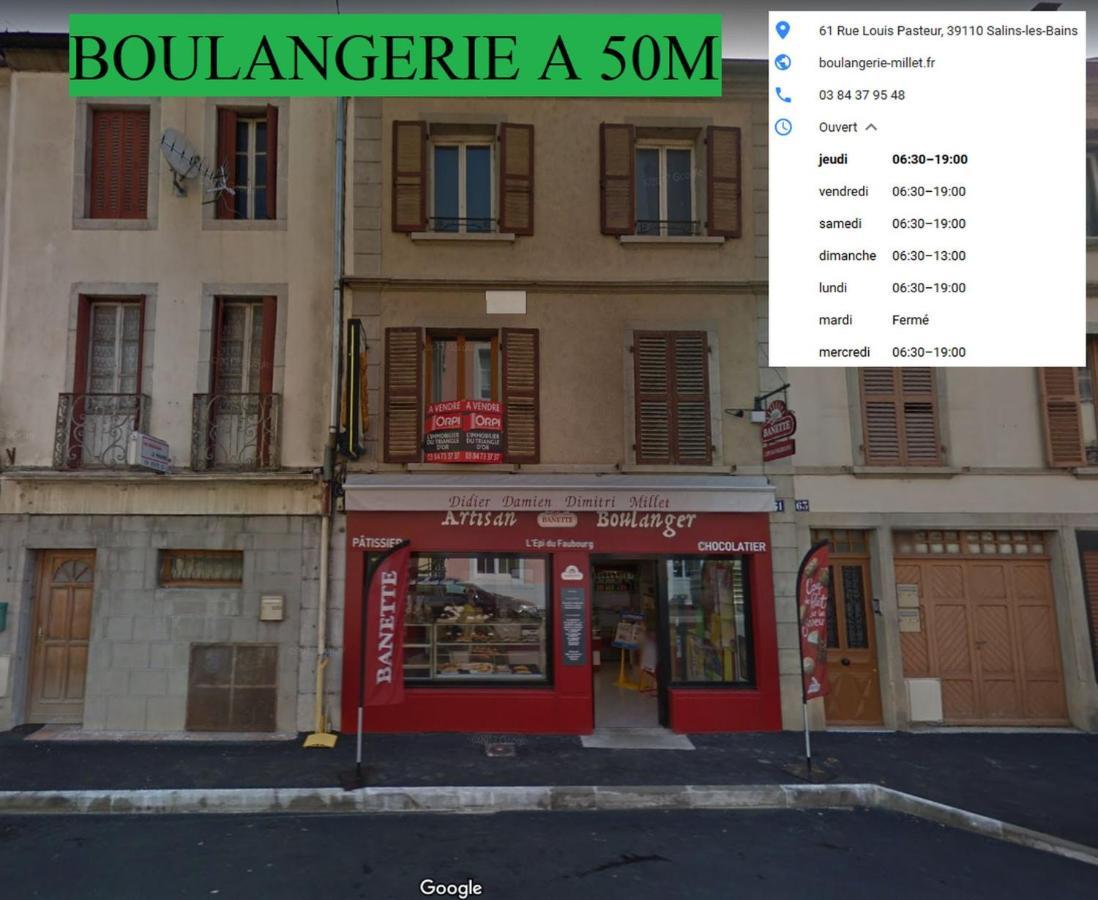 Appartement Cosy Pink Salins Les Bains Eksteriør billede